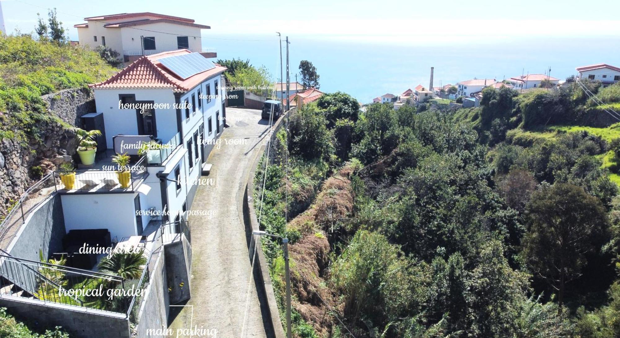 Espirito Do Mar - Premium Villa With Jacuzzi Estreito Da Calheta Kültér fotó
